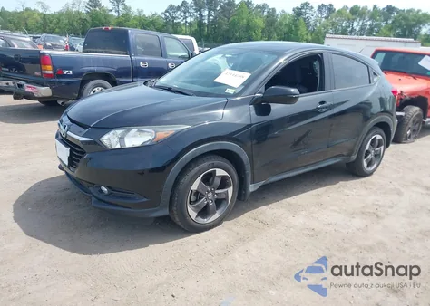 2018 Honda Hr-V Ex из США, поврежденный, VIN 3CZRU6H56JM728462